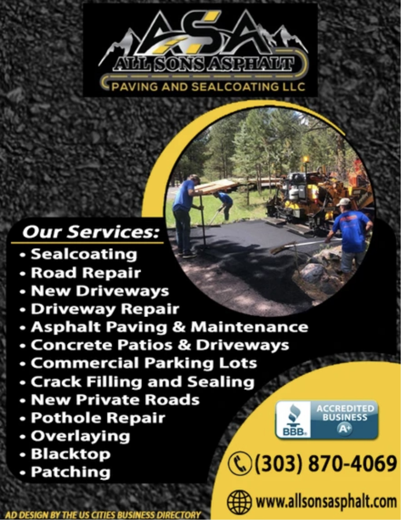 All sons asphalt paving and sealcoating