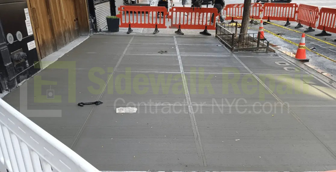 Sidewalk Repair Contractor NYC