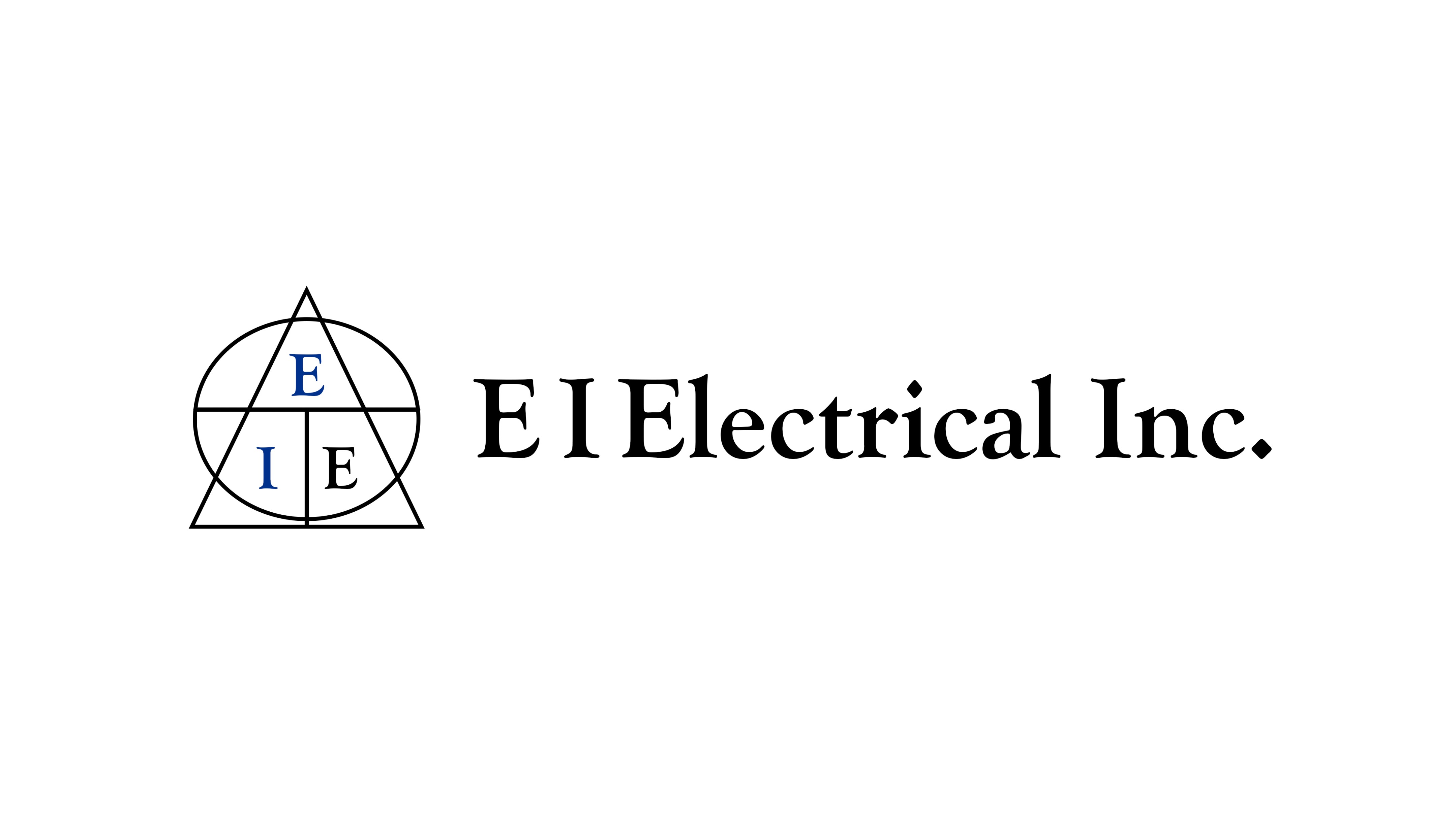 E I Electrical, Inc. logo