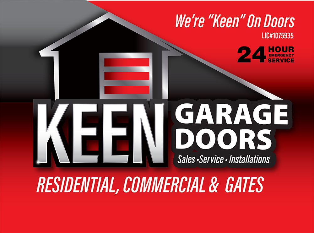 Keen Garage Doors logo