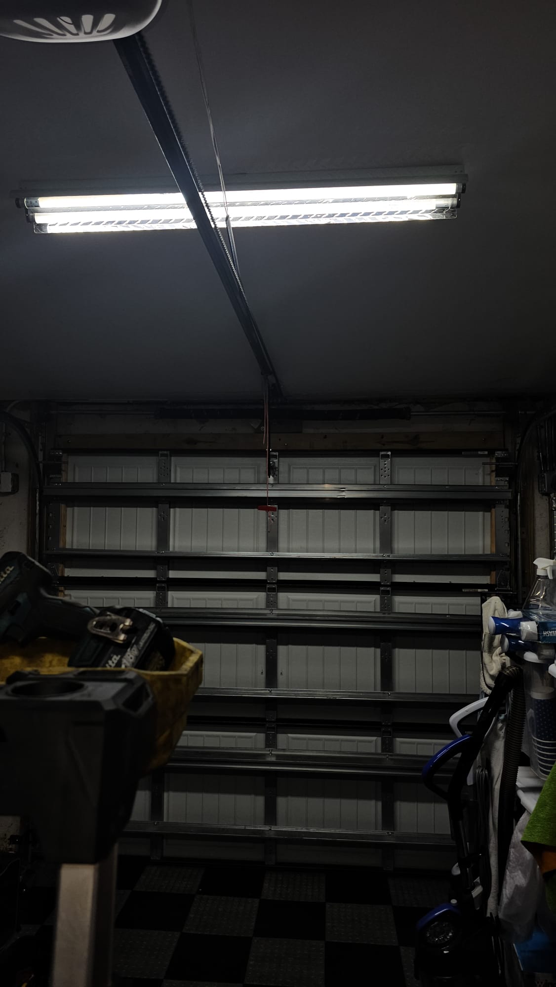 Quick fix garage door