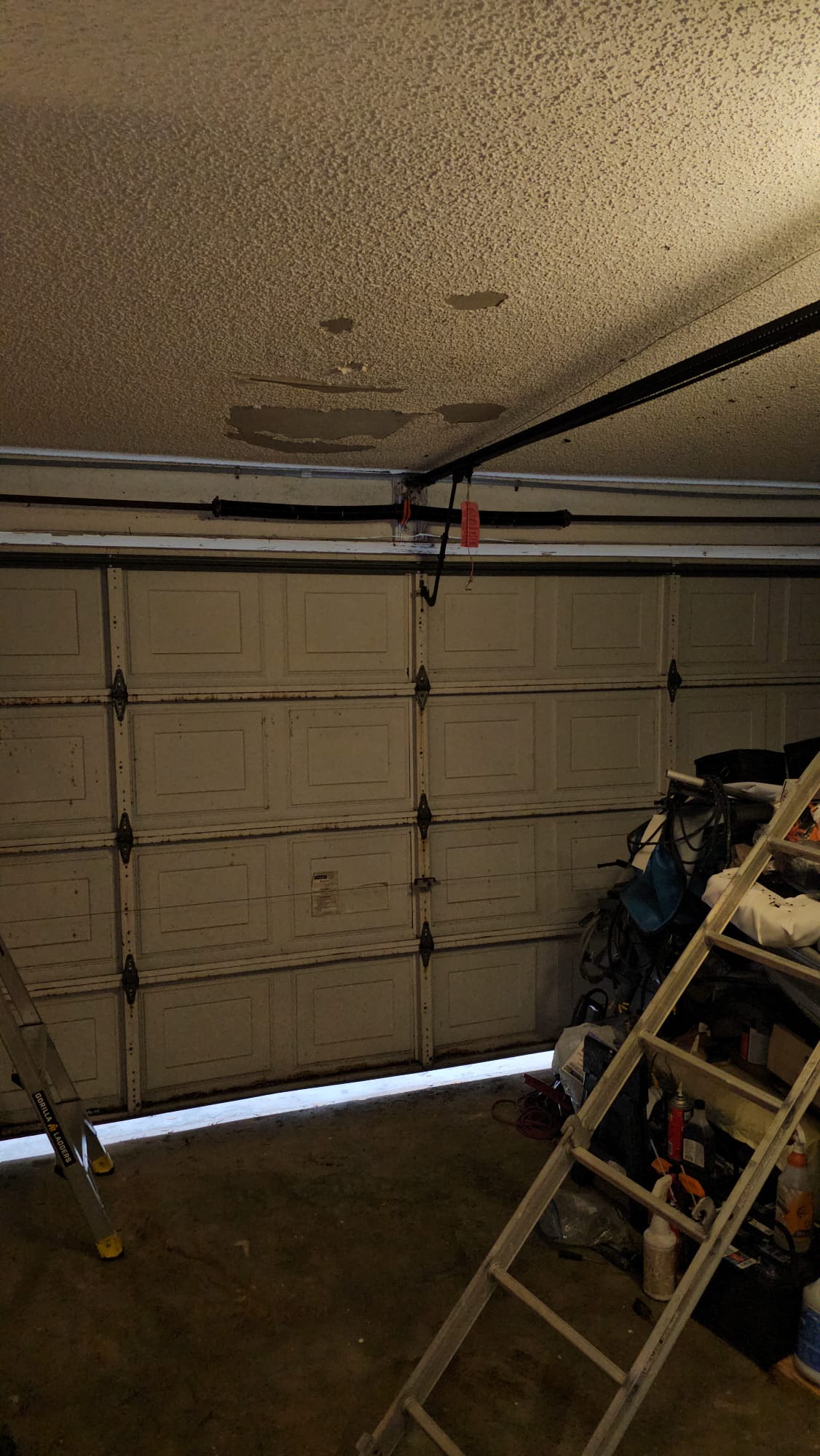 Quick fix garage door