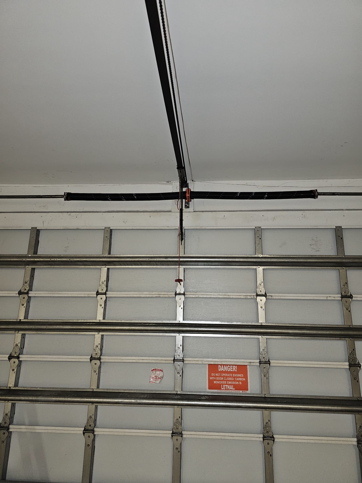 Quick fix garage door