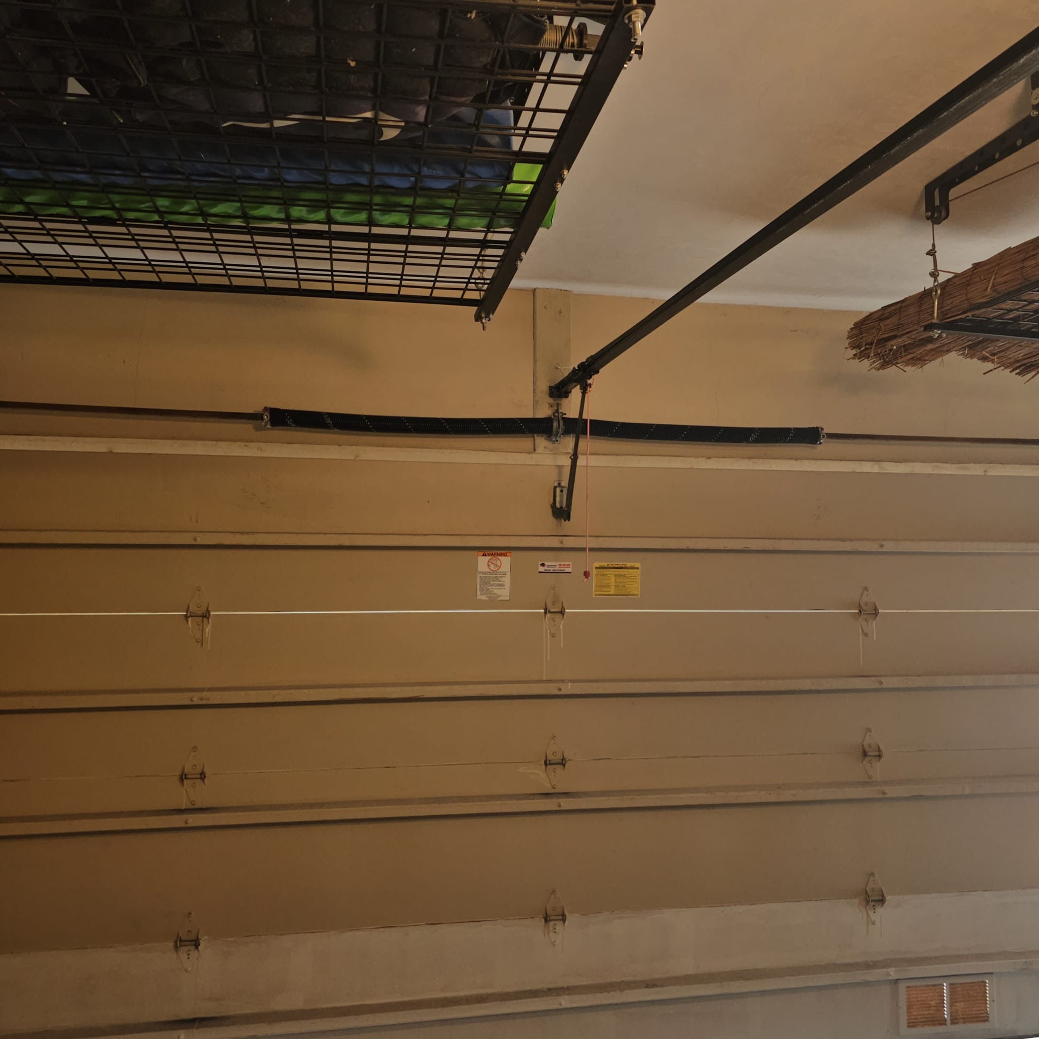 Quick fix garage door